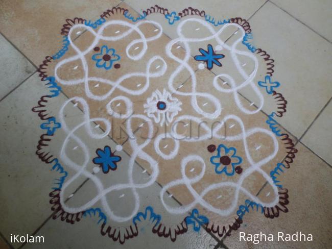 Rangoli: Day-8 Markazhi Kolam