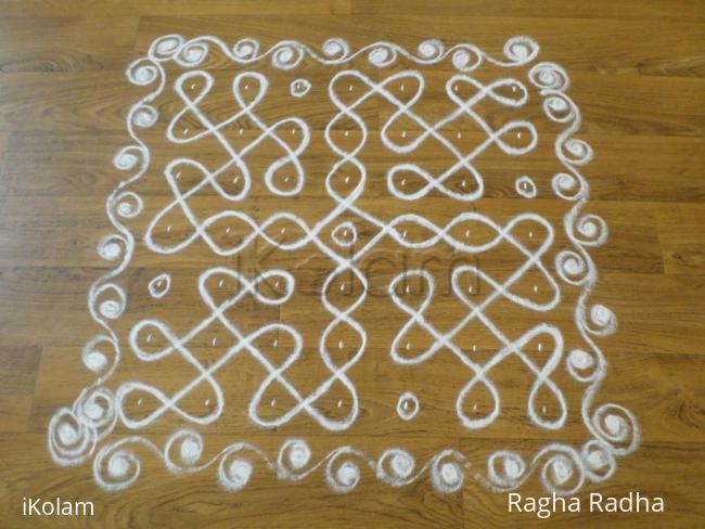 Rangoli: 7X7 Easy Chikku