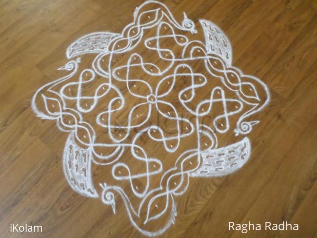 Rangoli: 15thEasy Chikku Rangoli