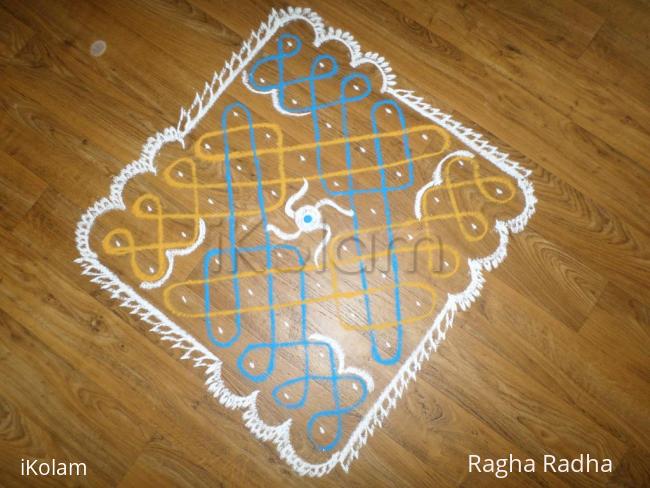 Rangoli: Day-9 Margazhi Kolam