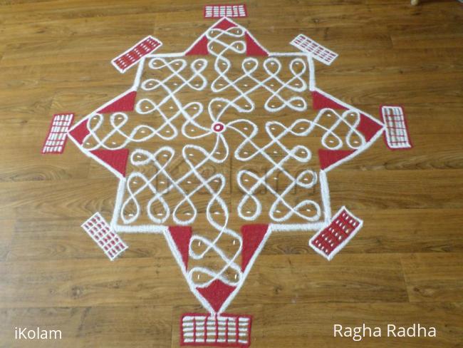 Rangoli: 19thEasy Chikku Padi Rangoli