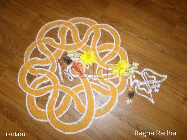 Rangoli: NagaChathurthi & Garuda Panchmi Rangolis 2017