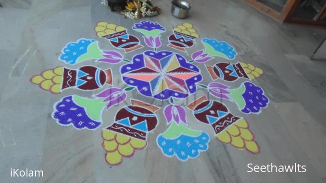 Rangoli: Pongal Rangoli