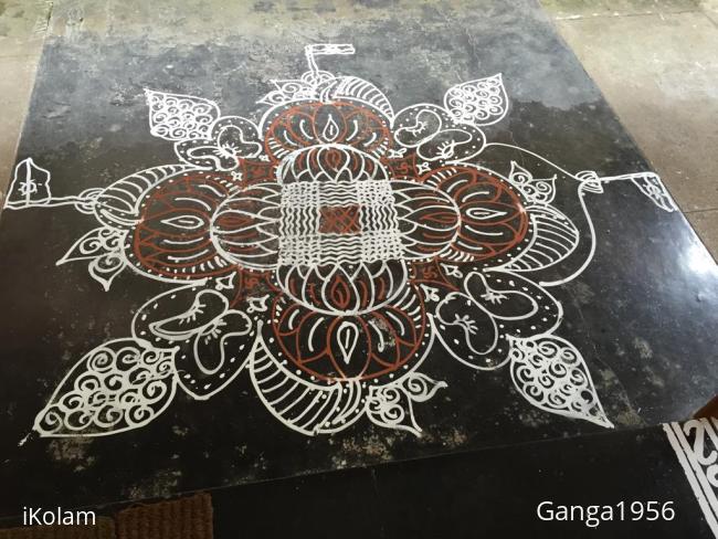 Rangoli: Thirunal Kolam