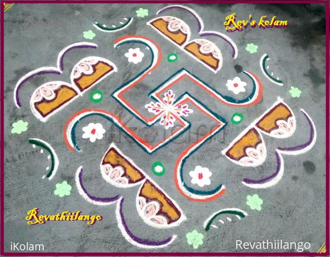 Rangoli: Rev's daily kolam 3