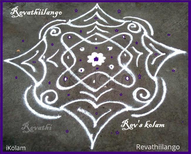 Rangoli: Rev's daily kolam 1