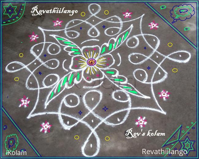 Rangoli: Rev's easy chikku 4.