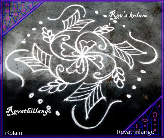 Rangoli: Rev's daily kolam 8.