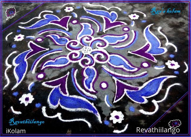 Rangoli: Rev's daily kolam 14.