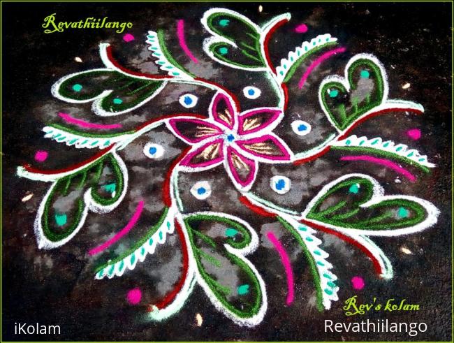 Rangoli: Rev's daily kolam 12.