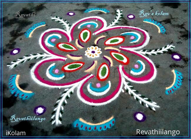 Rangoli: Rev's daily kolam 20.