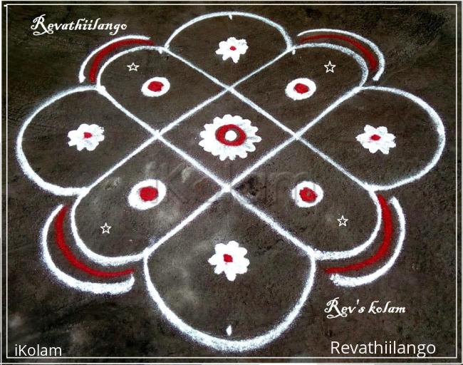 Rangoli: Rev's daily kolam 18.