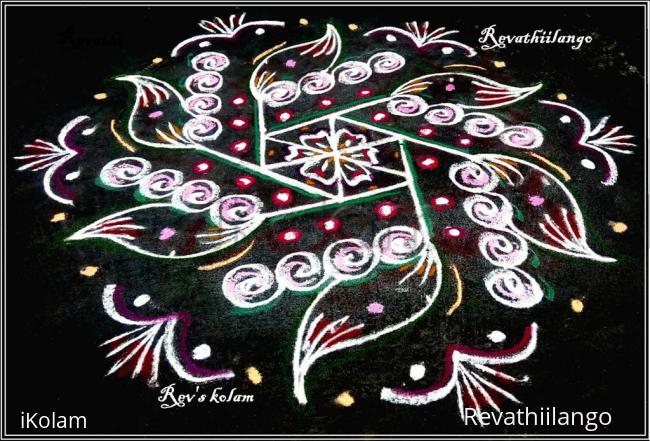 Rangoli: Rev's daily kolam 24.