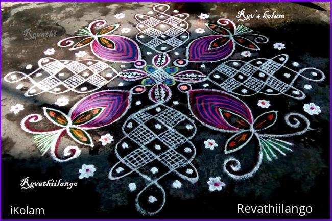 Rangoli: Rev's margazhi kolam 2.