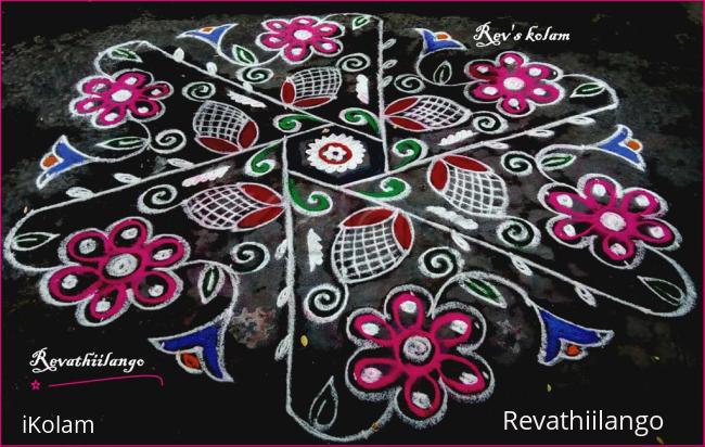 Rangoli: Rev's margazhi kolam 9.