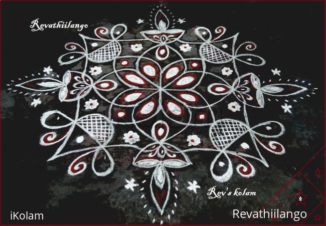 Rangoli: Rev's margazhi kolam 8.