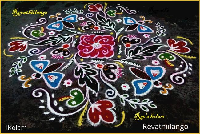 Rangoli: Rev's margazhi kolam 12.