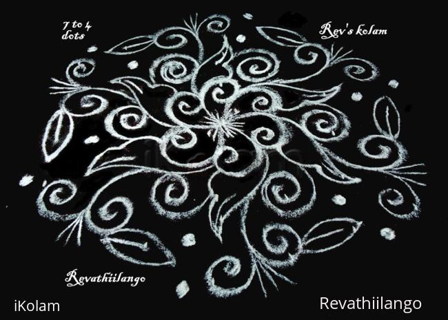 Rangoli: Rev's easy daily kolam.