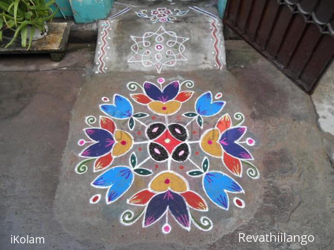 Rangoli: Markazhi kolam.