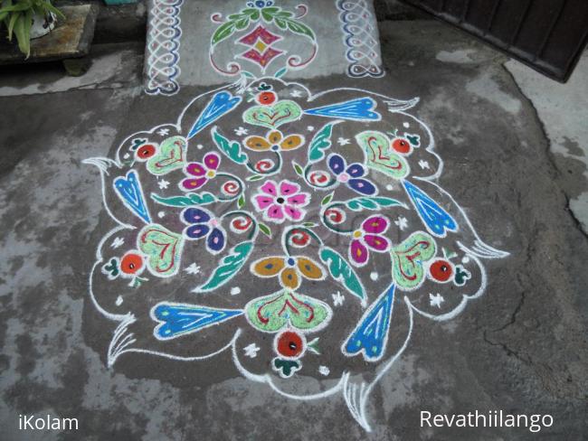 Rangoli: valentine