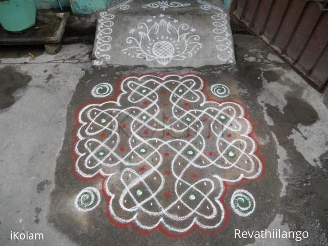 Rangoli: Rev's daily kolam.