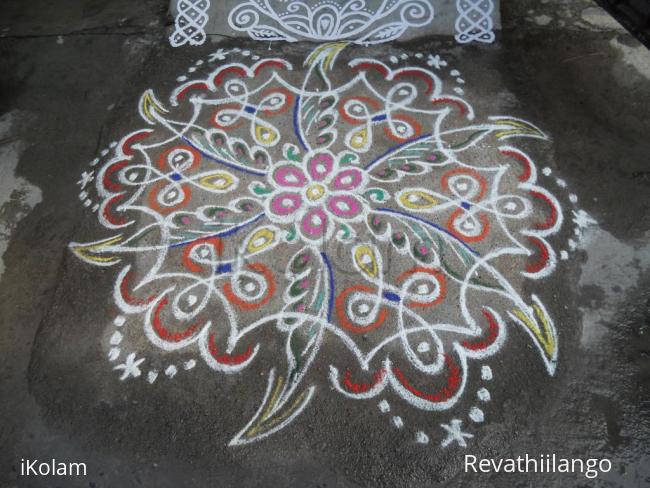 Rangoli: Rev's new kolam.