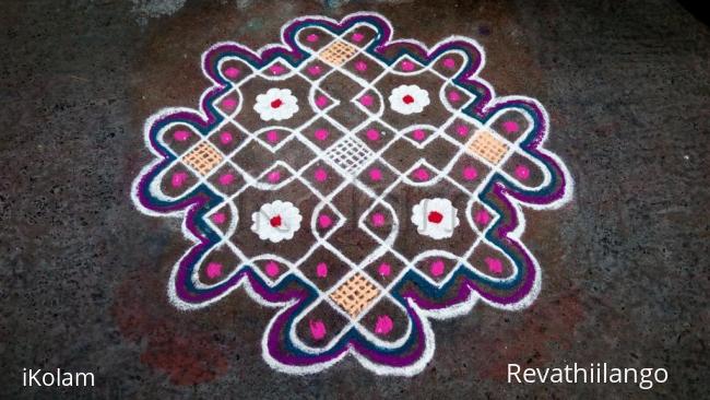 Rangoli: Rev's chikku kolam 28.