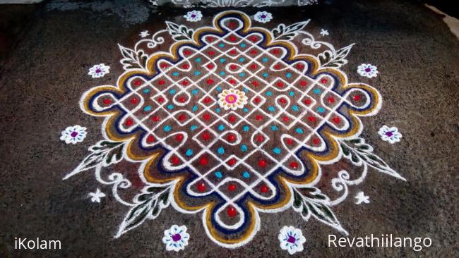 Rangoli: Rev's chikku kolam 30.