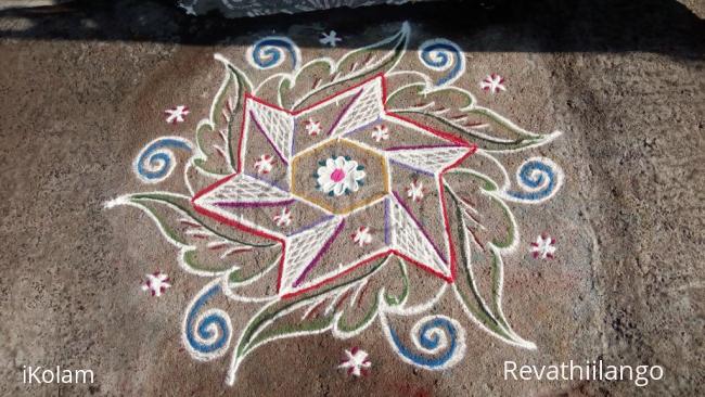 Rangoli: Rev's daily kolam. New.