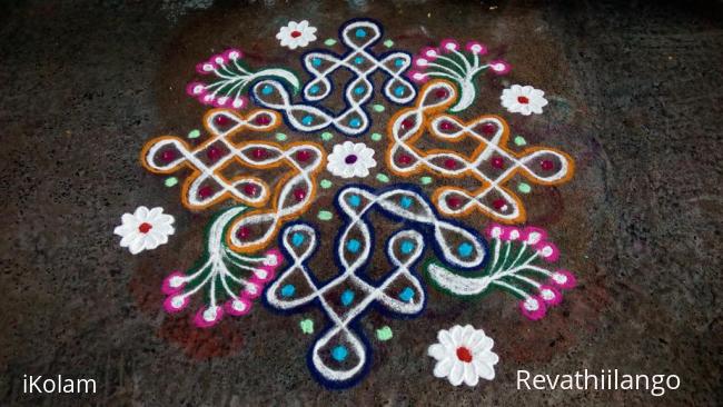 Rangoli: Rev's chikku kolam 31.