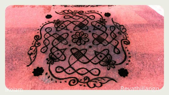 Rangoli: Rev's chikku kolam 39.