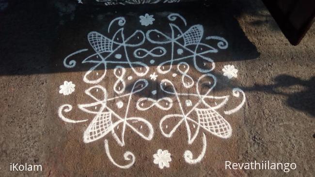 Rangoli: Rev's chikku kolam 40.