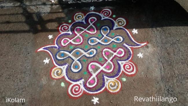 Rangoli: Rev's chikku kolam 41.