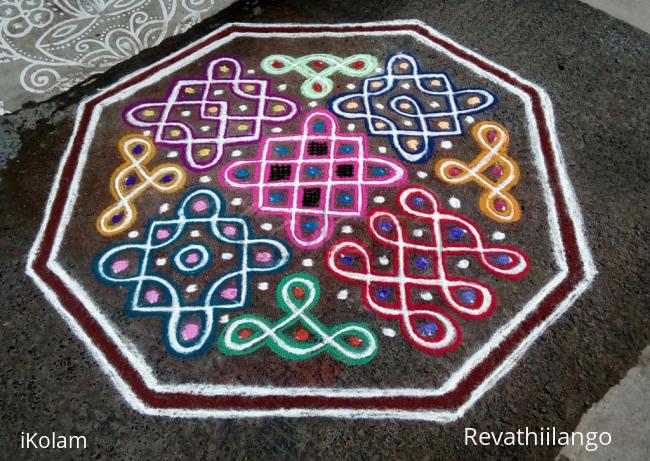 Rangoli: Rev's chikku kolam 60.