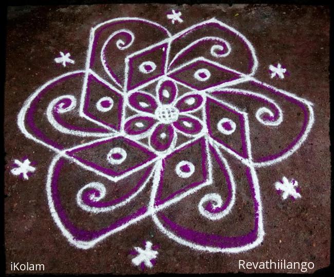 Rangoli: Rev's daily kolam 03.