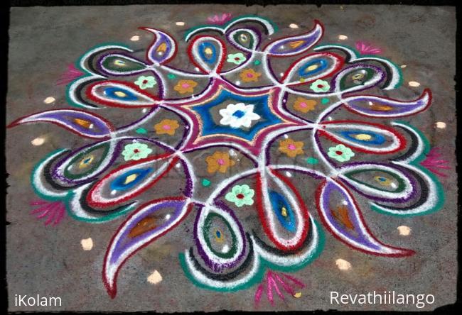 Rangoli: Rev's chikku kolam 80.