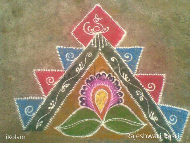 Rangoli: Colorful rangoli