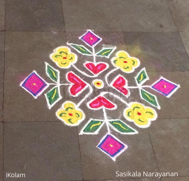 Rangoli: Navrathri kolam