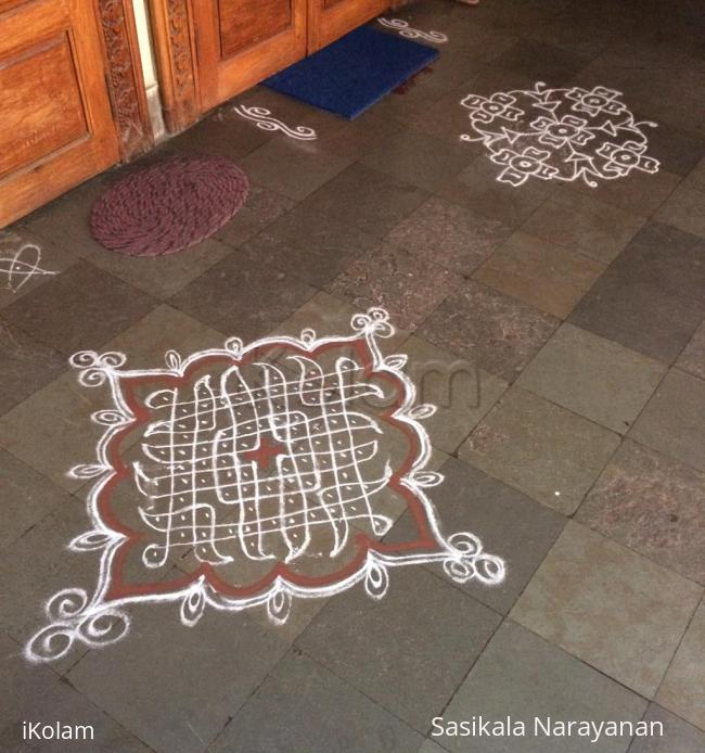 Rangoli: Neighborhood kolam