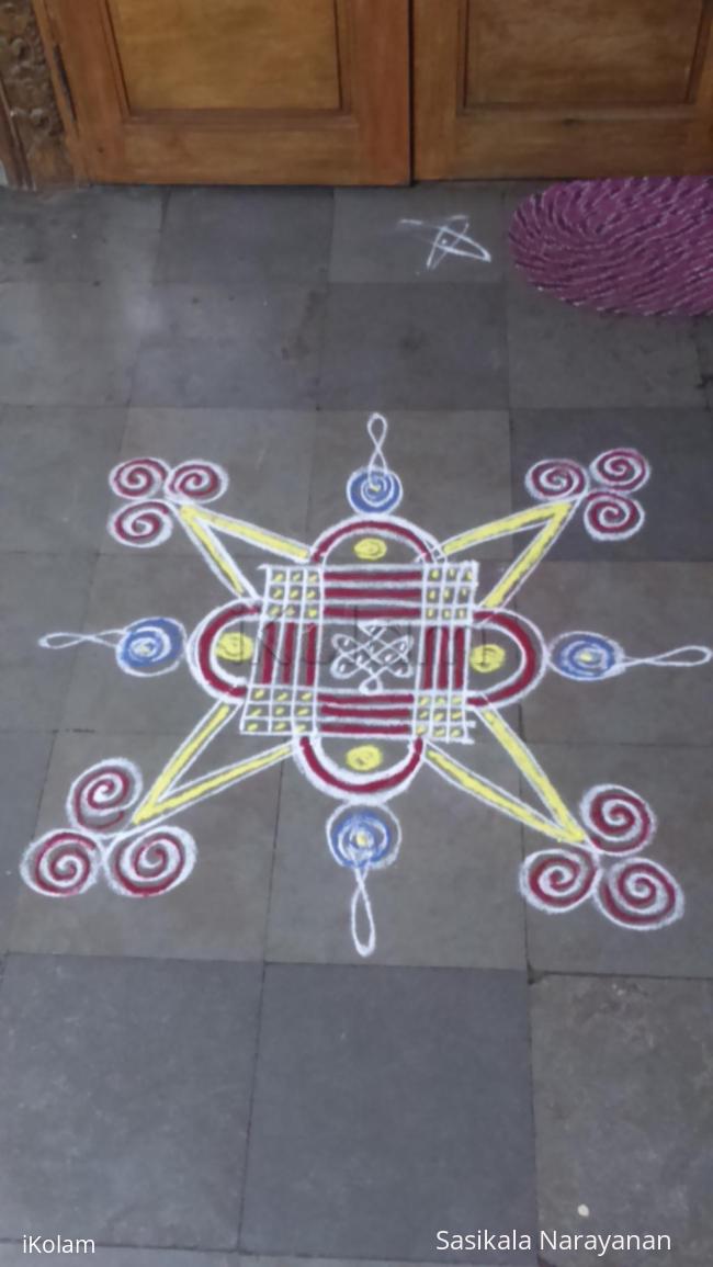 Rangoli: padi kolam