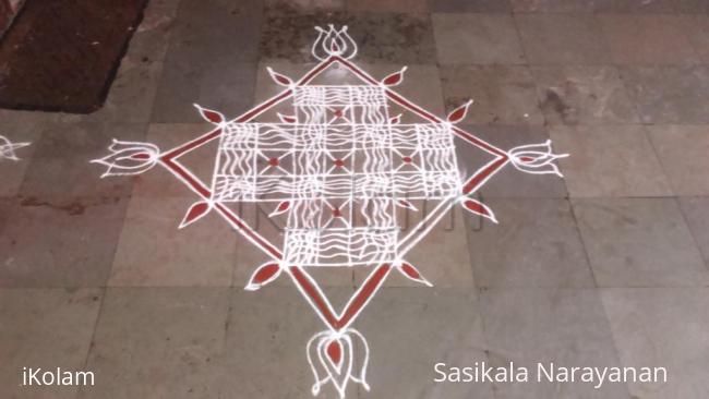 Rangoli: Friday kolam