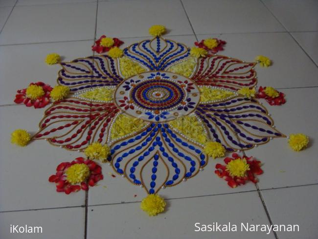 Rangoli: special kolam