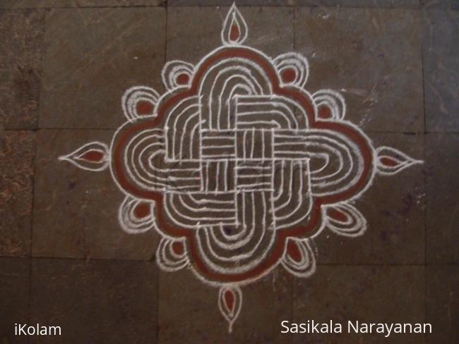 Rangoli: Friday kolam