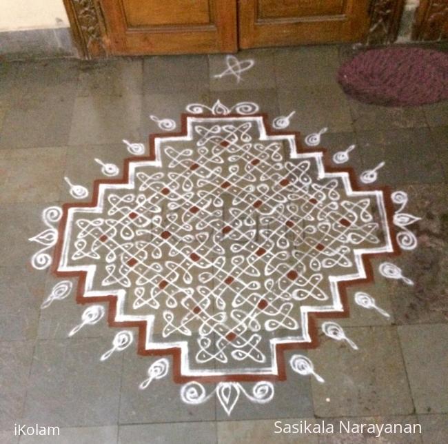 Rangoli: Margazhi Day 1 