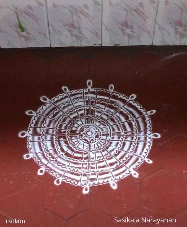 Rangoli: Margazhi day 2