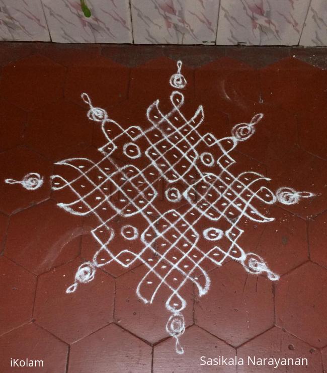 Rangoli: Margazhi day 3