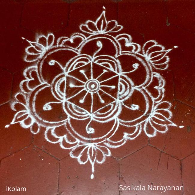 Rangoli: Margazhi day 5