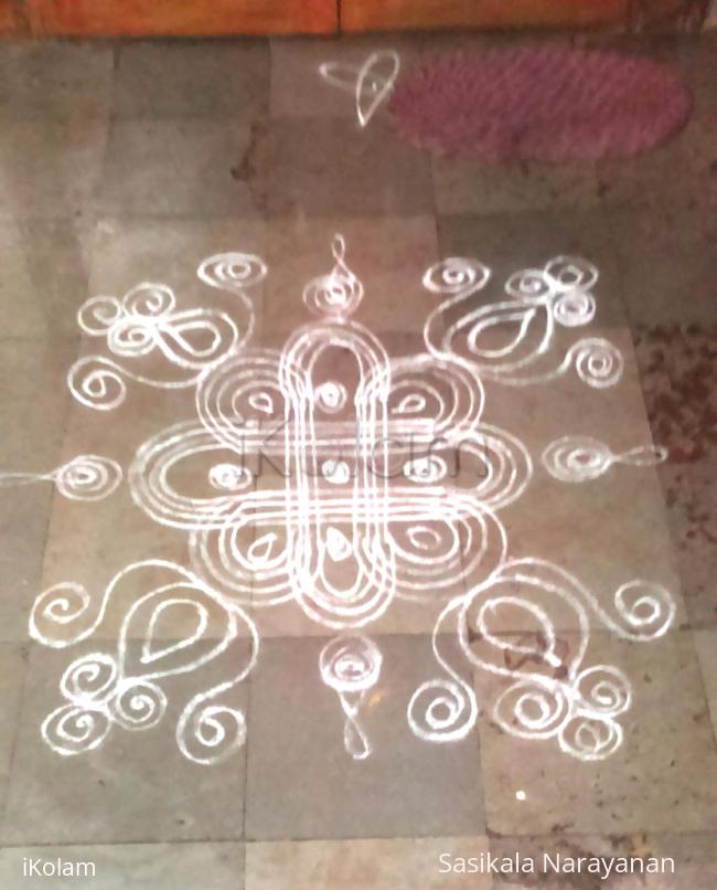 Rangoli: summer kolam