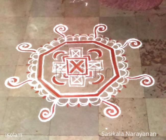 Rangoli: Friday kolam