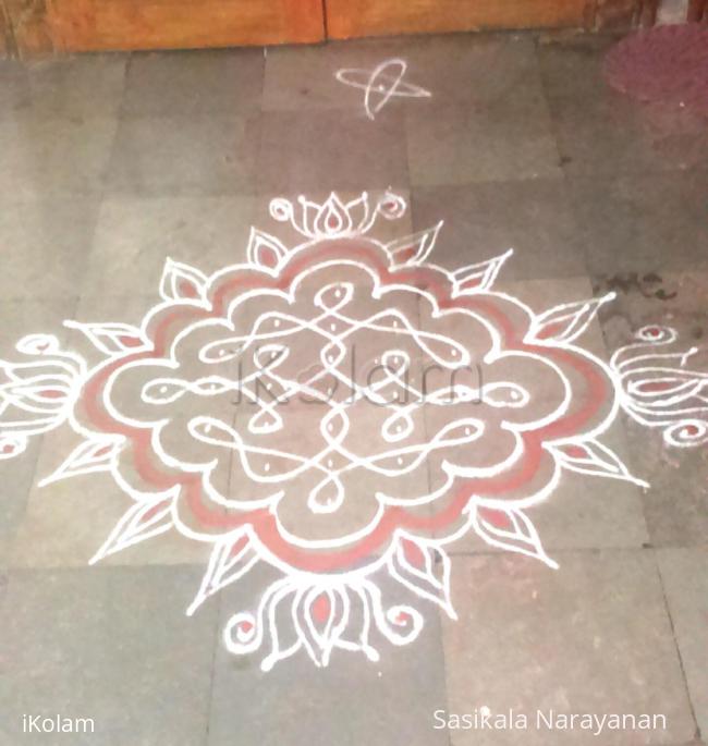 Rangoli: Friday kolam